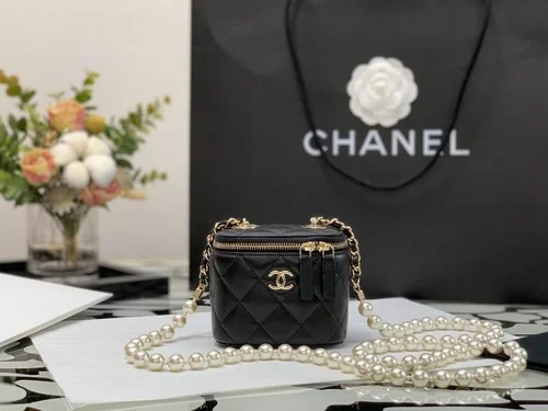 Chanel Original Beauty Cosmetic Bags Authentic Vanity Set