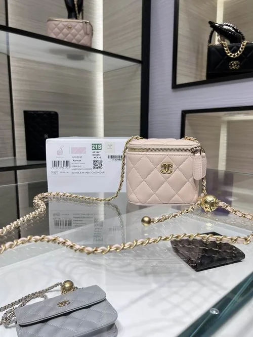 Chanel Original Beauty Cosmetic Bags Authentic Vanity Set