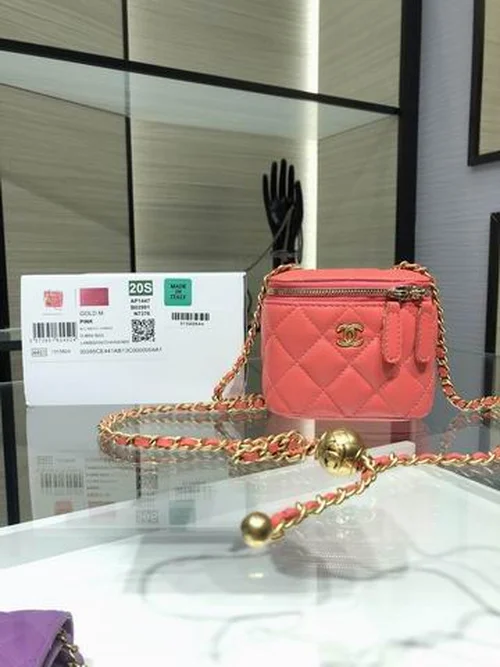 Chanel Original Beauty Cosmetic Bags Authentic Vanity Set