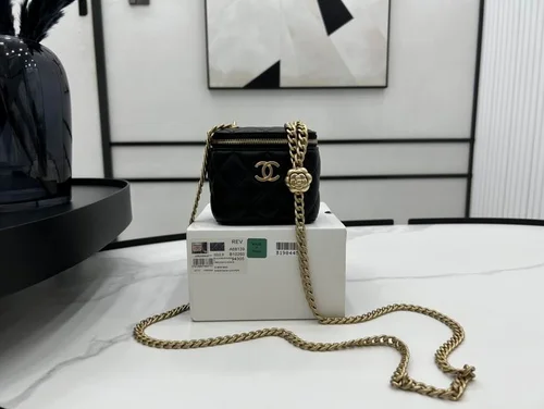 Chanel Original Beauty Cosmetic Bags Authentic Vanity Set