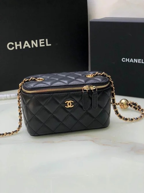 Chanel Original Beauty Cosmetic Bags Authentic Vanity Set