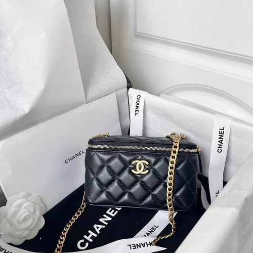 Chanel Original Beauty Cosmetic Bags Authentic Vanity Set
