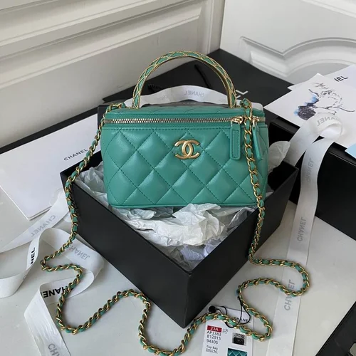 Chanel Original Beauty Cosmetic Bags Authentic Vanity Set