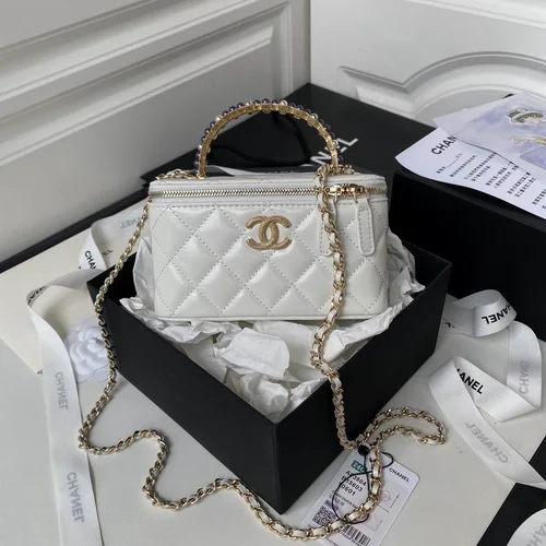 Chanel Original Beauty Cosmetic Bags Authentic Vanity Set