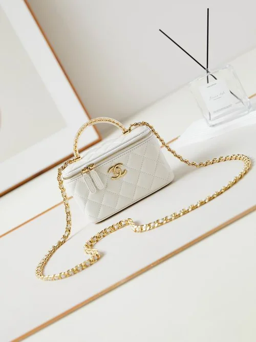 Chanel Original Beauty Cosmetic Bags Authentic Vanity Set