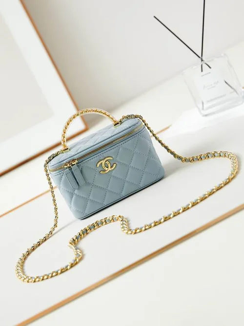 Chanel Original Beauty Cosmetic Bags Authentic Vanity Set