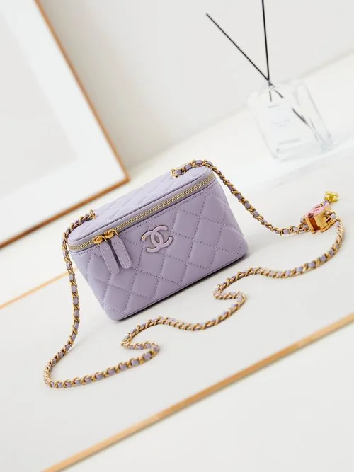 Chanel Original Beauty Cosmetic Bags Authentic Vanity Set