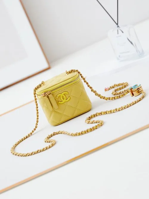 Chanel Original Beauty Cosmetic Bags Authentic Vanity Set