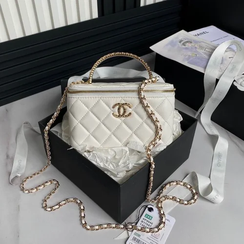 Chanel Original Beauty Cosmetic Bags Authentic Vanity Set