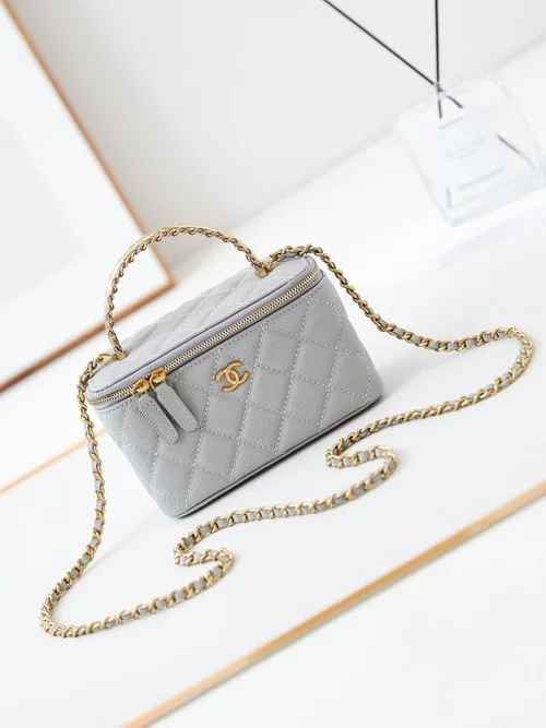 Chanel Original Beauty Cosmetic Bags Authentic Vanity Set