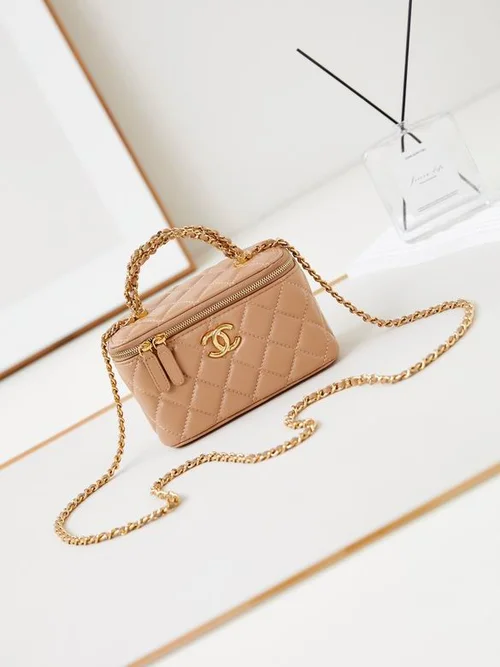 Chanel Original Beauty Cosmetic Bags Authentic Vanity Set