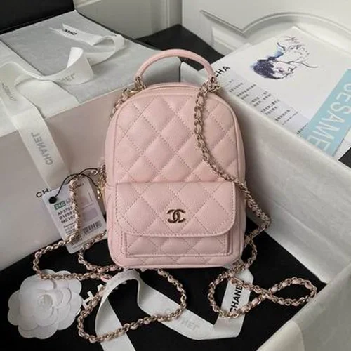 Chanel Original Backpack Large Lambskin Authentic Luxury