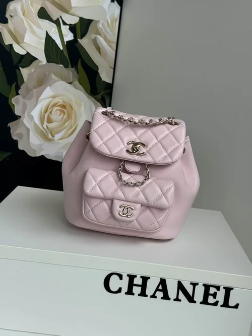 Chanel Original Backpack Large Lambskin Authentic Luxury