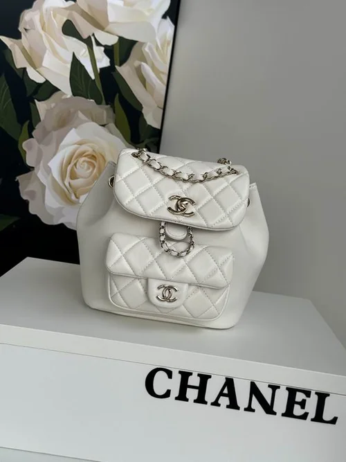 Chanel Original Backpack Large Lambskin Authentic Luxury