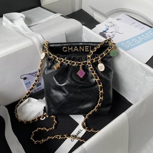 Chanel Original Backpack Large Lambskin Authentic Luxury