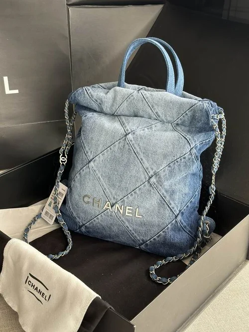 Chanel Original Backpack Large Lambskin Authentic Luxury