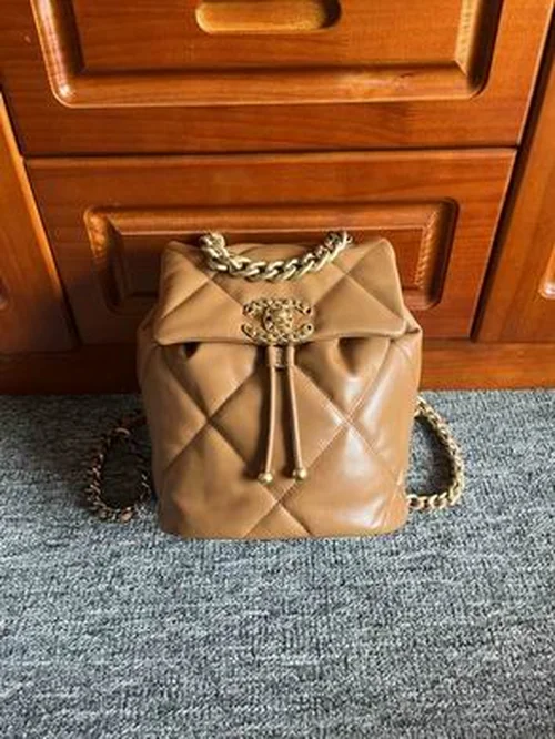 Chanel Original Backpack Large Lambskin Authentic Luxury