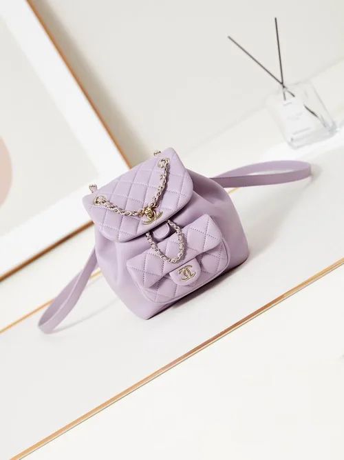 Chanel Original Backpack Large Lambskin Authentic Luxury