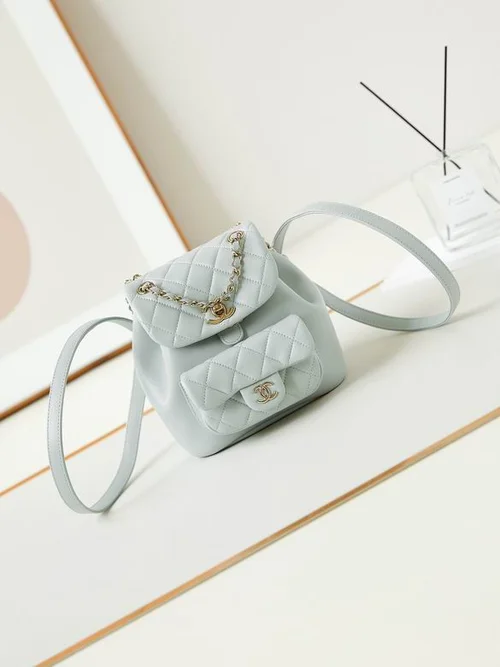 Chanel Original Backpack Large Lambskin Authentic Luxury