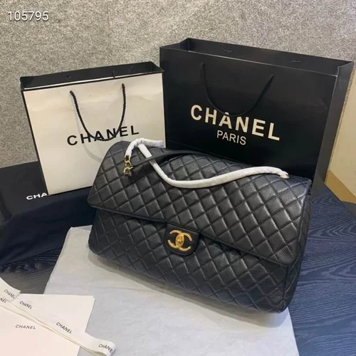 Chanel Original Large Travel Bag Authentic Weekend Luxury