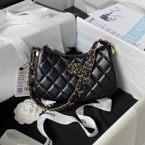 Chanel Original Crescent Moon Bag Authentic Half Moon Luxury
