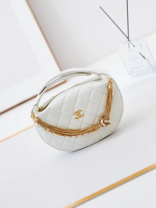 Chanel Original Crescent Moon Bag Authentic Half Moon Luxury