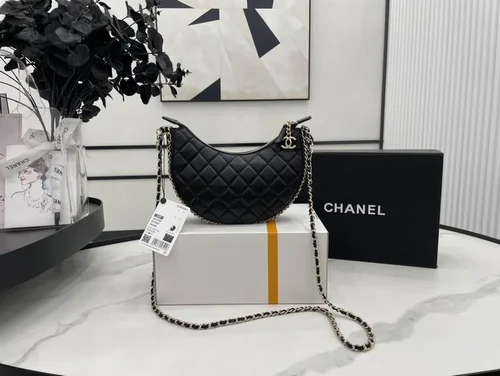 Chanel Original Crescent Moon Bag Authentic Half Moon Luxury