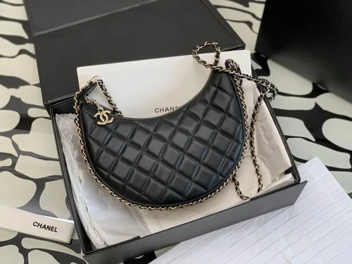 Chanel Original Crescent Moon Bag Authentic Half Moon Luxury