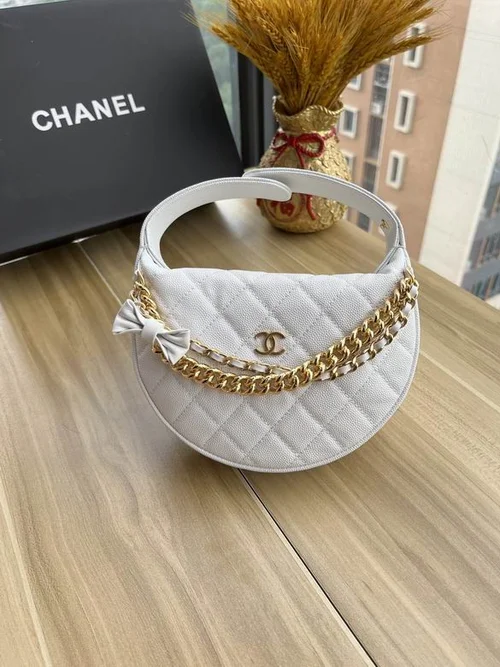 Chanel Original Crescent Moon Bag Authentic Half Moon Luxury