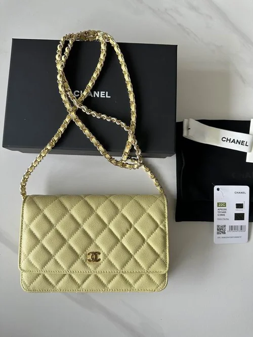 Chanel Original Chain Bag Clutch Authentic Evening Luxury