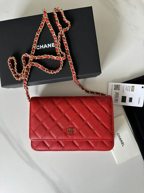 Chanel Original Chain Bag Clutch Authentic Evening Luxury