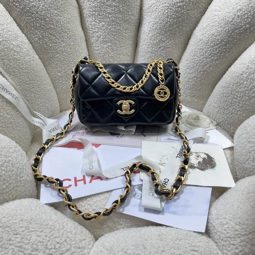 Chanel Original Chain Bag Clutch Authentic Evening Luxury
