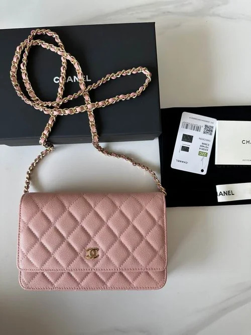 Chanel Original Chain Bag Clutch Authentic Evening Luxury