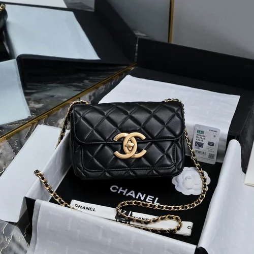 Chanel Original Chain Bag Clutch Authentic Evening Luxury