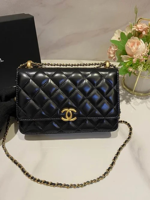 Chanel Original Chain Bag Clutch Authentic Evening Luxury