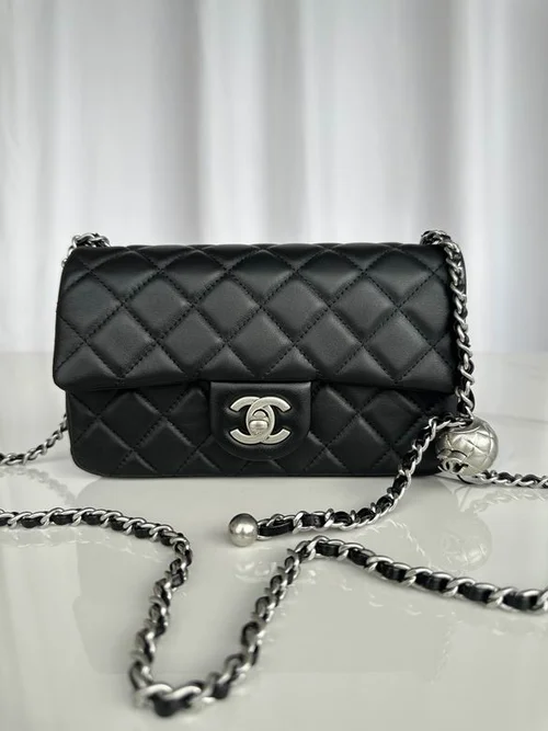 Chanel Original Chain Bag Clutch Authentic Evening Luxury