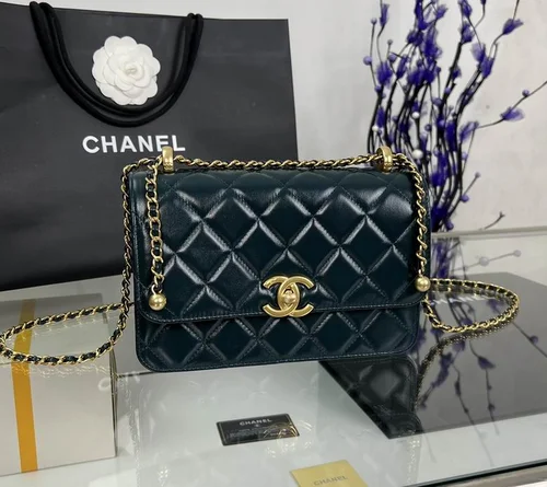 Chanel Original Chain Bag Clutch Authentic Evening Luxury
