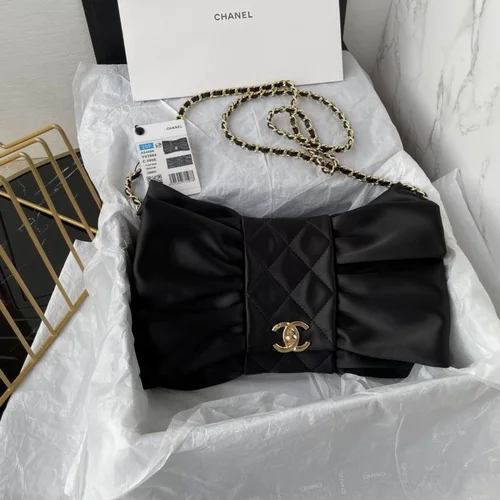 Chanel Original Chain Bag Clutch Authentic Evening Luxury