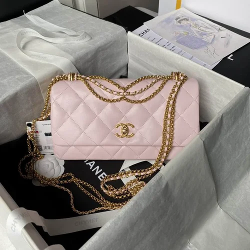 Chanel Original Chain Bag Clutch Authentic Evening Luxury