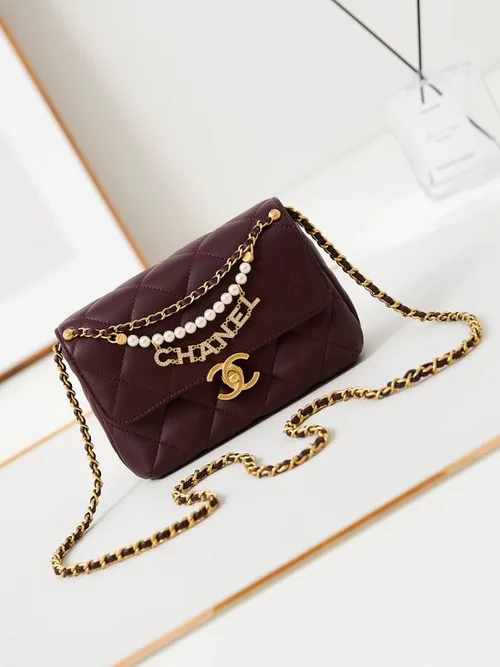 Chanel Original Chain Bag Clutch Authentic Evening Luxury