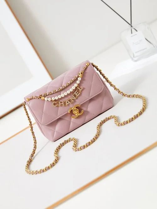 Chanel Original Chain Bag Clutch Authentic Evening Luxury