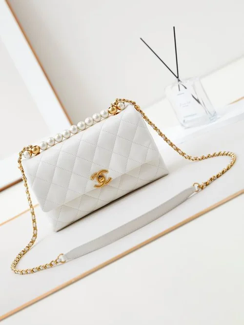 Chanel Original Chain Bag Clutch Authentic Evening Luxury