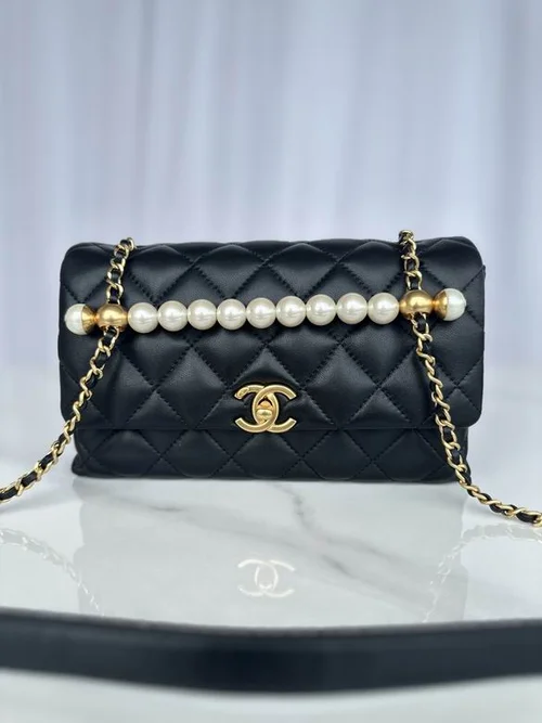 Chanel Original Chain Bag Clutch Authentic Evening Luxury