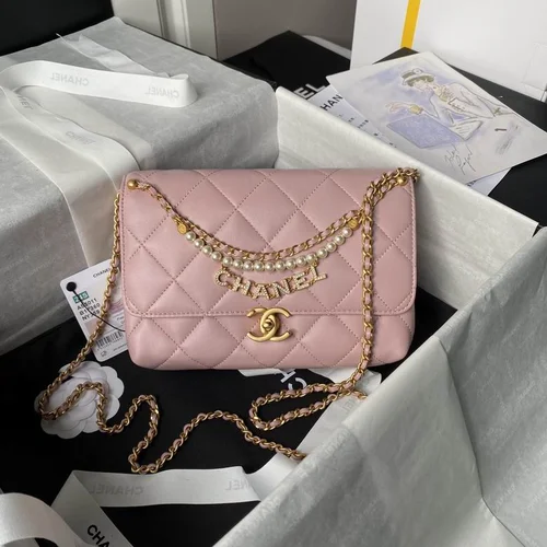 Chanel Original Chain Bag Clutch Authentic Evening Luxury