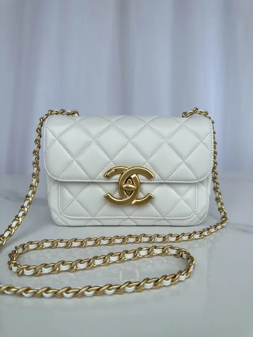 Chanel Original Chain Bag Clutch Authentic Evening Luxury
