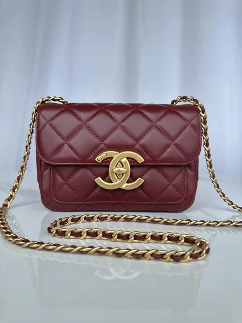 Chanel Original Chain Bag Clutch Authentic Evening Luxury