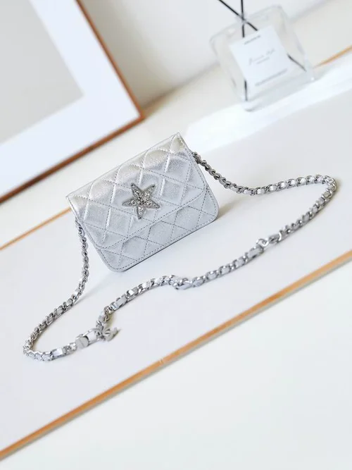Chanel Original Chain Bag Clutch Authentic Evening Luxury
