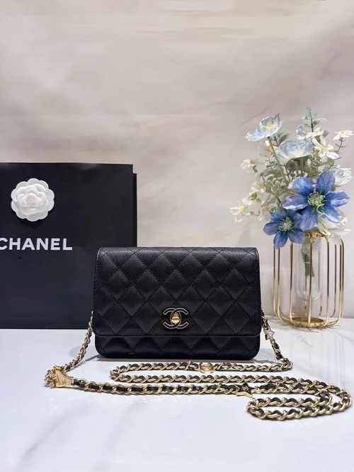 Chanel Original Chain Bag Clutch Authentic Evening Luxury