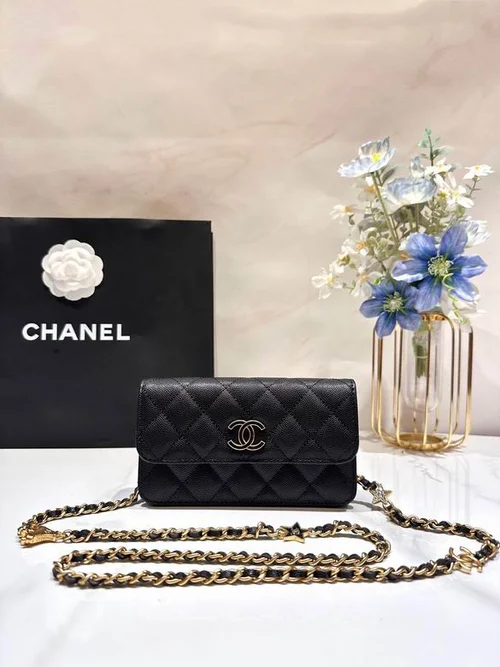 Chanel Original Chain Bag Clutch Authentic Evening Luxury
