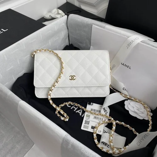 Chanel Original Chain Bag Clutch Authentic Evening Luxury